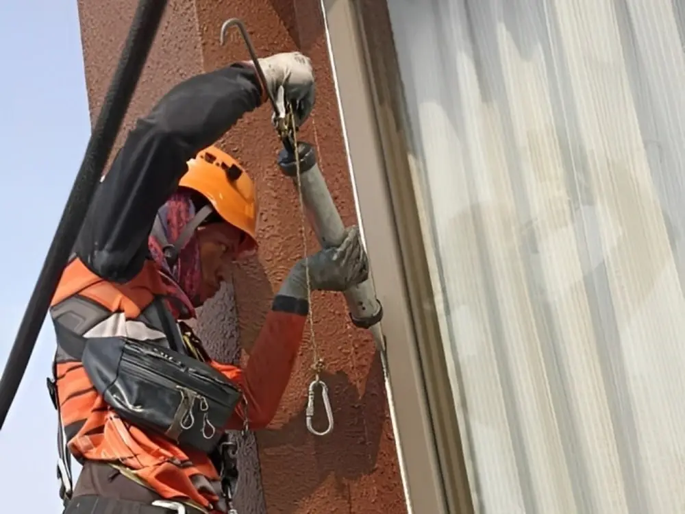 Exterior joint sealant and waterproofing maintenance